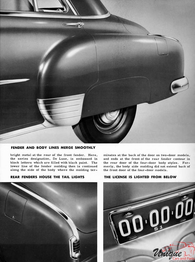 1951 Chevrolet Engineering Features Booklet Page 20
